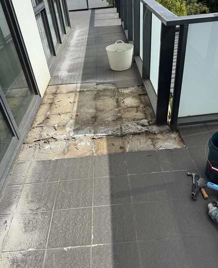 balcony tile repairs melbourne